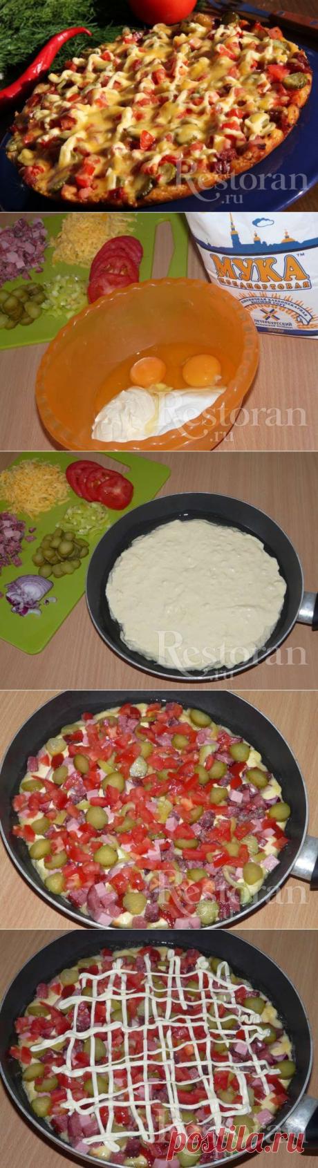 ленивая пицца «Минутка» - сочная, вкусная и конечно сытная
