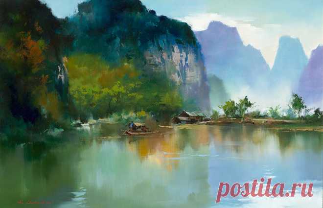 ХУДОЖНИК HONG LEUNG – ЖИВОПИСЬ. ИСКУССТВО ХУДОЖНИКОВ ВСЕГО МИРА., пользователь Лора К. | Группы Мой Мир