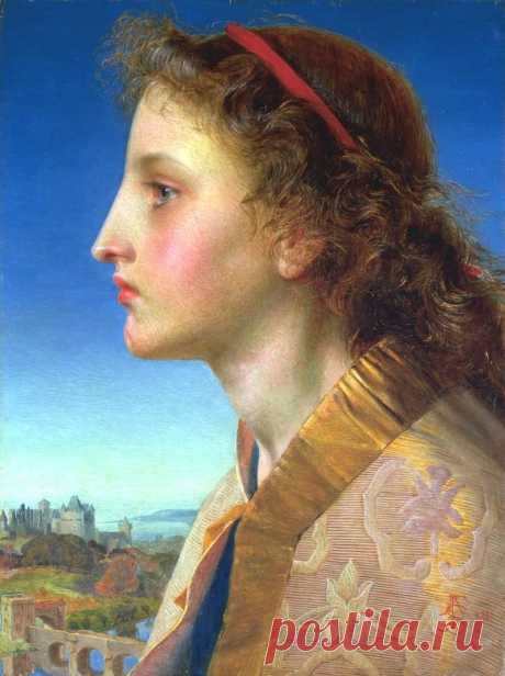 Художник Энтони Фредерик Огастас Сэндис (1825-1904)
Anthony Frederick Augustus Sandys или просто Frederick Sandys - английский живописец-прерафаэлит, иллюстратор и рисовальщик, писавший по большей части портреты, а также произведения в жанре мифологической живописи.