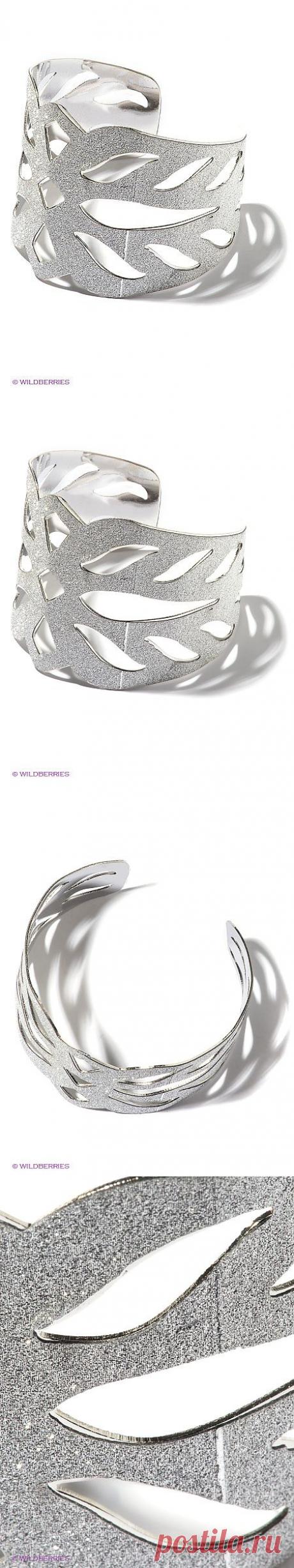 Браслет Migura. Цвет серебристый. Изысканный браслет - красивое украшение для вечернего наряда - интернет-магазин Wildberries.ru