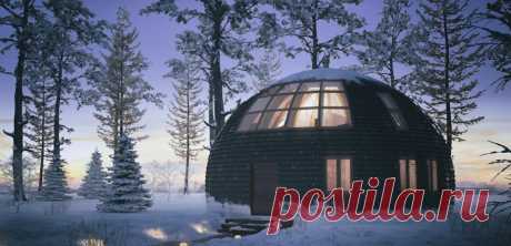 В чем преимущество круглых домов - Postel-Deluxe.ru