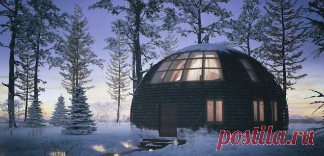 В чем преимущество круглых домов - Postel-Deluxe.ru