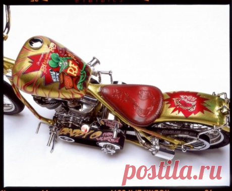 Daddy-O (2003) (Rat Fink).
Построен в честь кумира кастомайзеров 60-х Ed «Big Daddy» Roth. Первая победа на шоу «Создай мотоцикл».