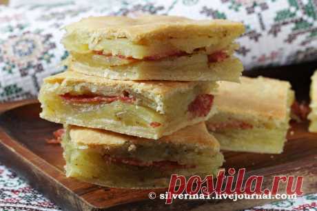 Пирог с картофелем