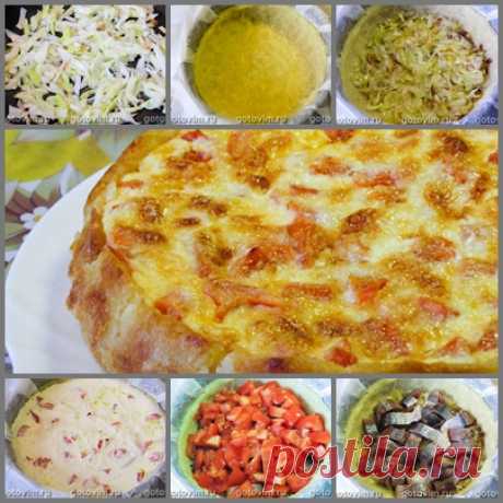 Картофельный пирог с норвежской сельдью