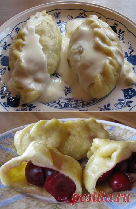 Кухарка: домашняя кухня, видео, кулинария, рецепты, советы, фото| Паровые вареники с вишней/Тесто на кефире
