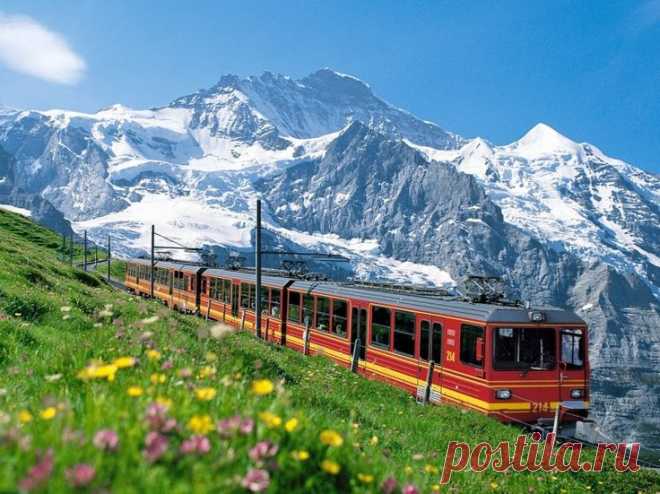 Jungfrau, Swiss Alps  |  Найдено на сайте theepochtimes.com.