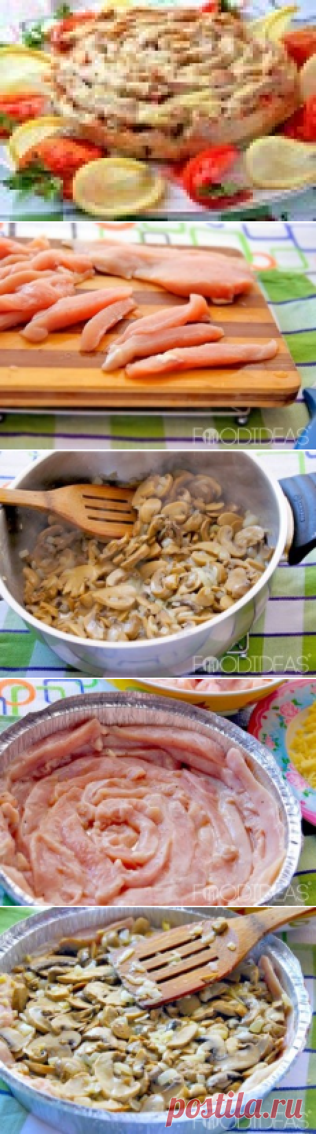 Запеканка из куриного филе - рецепт приготовления с фото