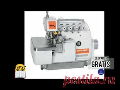 manual de usuario - SIRUBA 757K  /machine à coudre industrielle  - manuel utilisateur