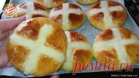 Мягкие и нежные булочки в духовке! Простой и быстрый рецепт!
