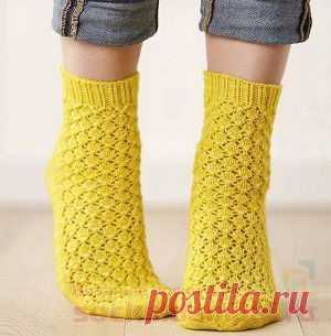 Ажурные носочки «Ананас»