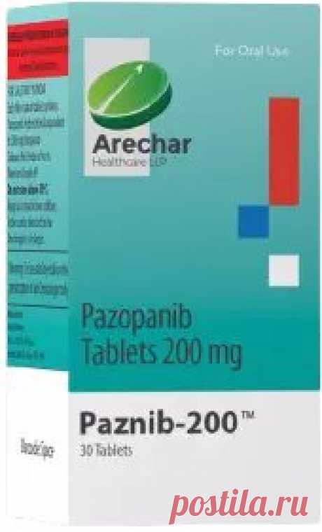 Paznib is an approved cancer medicine. Its salt composition includes pazopanib. This medication is only accessible with a valid prescription. It is used to treat those who have been diagnosed with kidney cancer (renal cell carcinoma). pazopanib tablets 200 mg is also used to manage soft tissue sarcoma that has spread to other parts of the body. Buy now at 25% off.