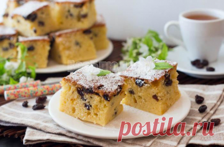 Кекс Столичный с изюмом, известный рецепт СССР с пошаговыми фото | Все Блюда