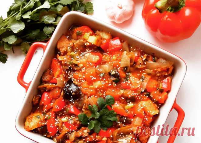 Аджапсандали - пошаговый рецепт с фото. Автор рецепта Ирина Адищева . - Cookpad