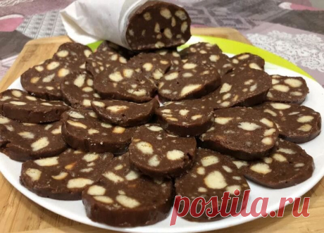 Шоколадная Колбаска Рецепт За (15) Минут Шоколадная колбаска из печенья и какао – готовим ту самую сладкую колбасу из детства. Рецепт готовится буквально за 15 минут.