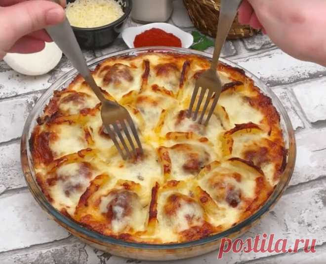Невероятно вкусные фрикадельки в сотах под соусом бешамель - СУПЕР ШЕФ