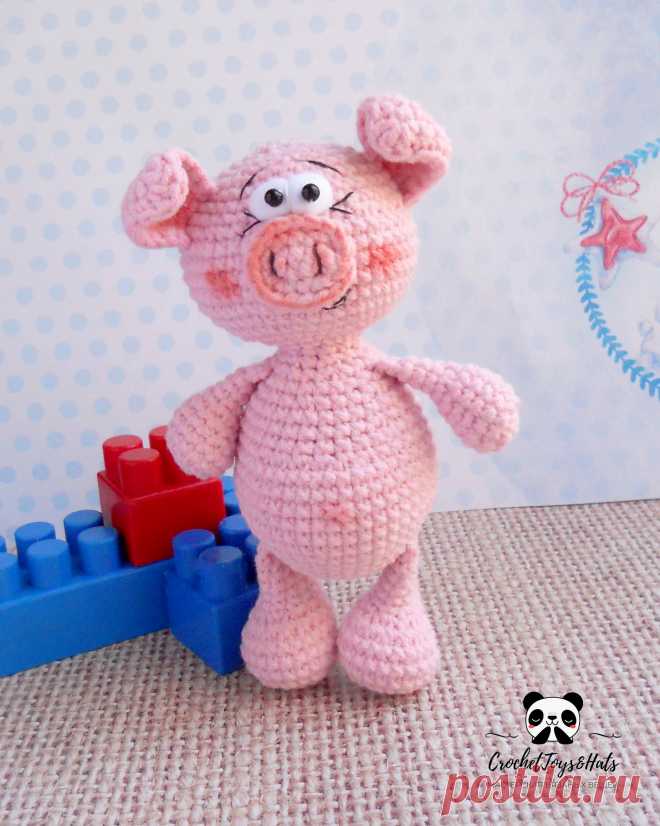 PDF Поросёнок Хрю-Хрю крючком. FREE crochet pattern; Аmigurumi doll patterns. Амигуруми схемы и описания на русском. Вязаные игрушки и поделки своими руками #amimore - свинка, поросёнок, свинья, поросенок, pig, swine, cerdo, maiale, Schwein, świnia, porco, domuz, sika, cochon, prase, gris, siga. Amigurumi doll pattern free; amigurumi patterns; amigurumi crochet; amigurumi crochet patterns; amigurumi patterns free; amigurumi today.