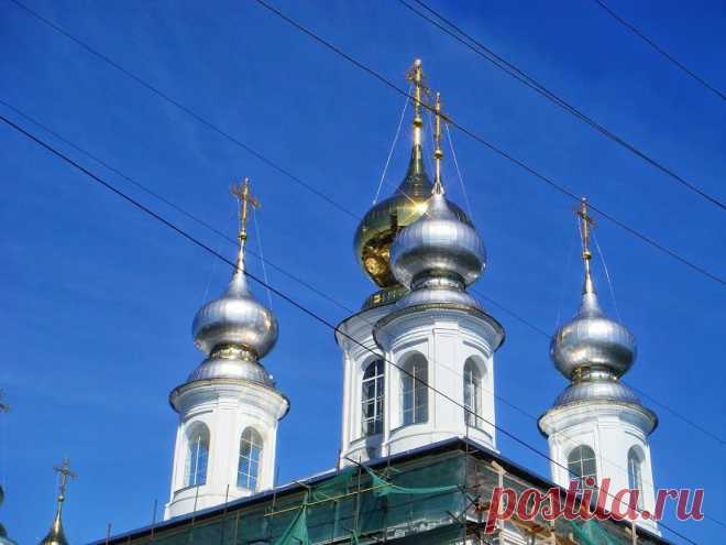 Купола Воскресенского Собора.﻿