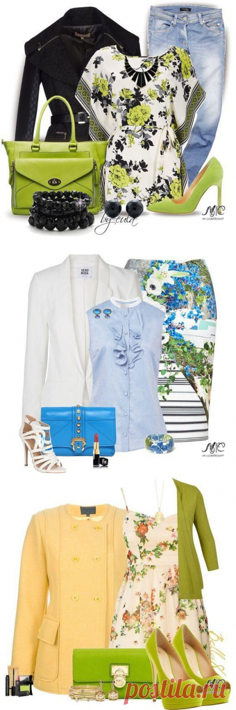 С помощью пестрых элементов гардероба можно привлечь внимание к нужной части тела.