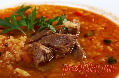 Суп харчо в домашних условиях - пошаговый рецепт с фото Этот суп входит в "пятёрку" лучших супов всего света, для гостей его разливал сам лично Иосиф Сталин, его обожают путешественники - встречаем суп харчо!