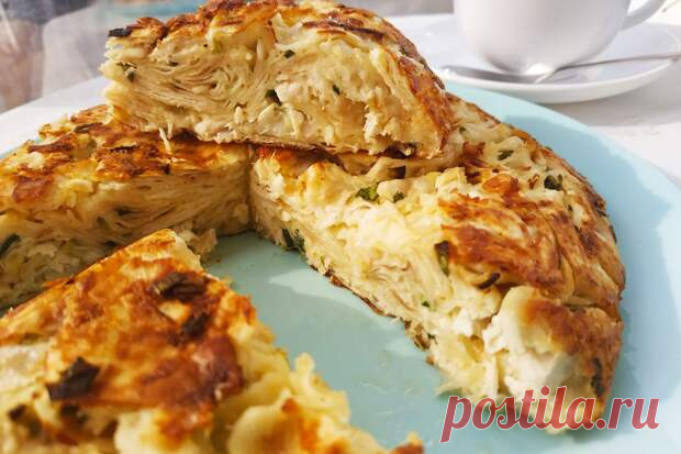 Простой пирог из лаваша с куриным филе на сковороде - БУДЕТ ВКУСНО! - медиаплатформа МирТесен Предлагаю вашему вниманию рецепт вкусного, очень сочного, сытного, а главное быстрого и простого в приготовлении пирога. Если очень хочется выпечки, но совершенно нет времени или желания готовить настоящий пирог из теста с начинкой, то этот рецепт точно вас выручит. Такой пирог идеально подойдет на