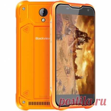 Смартфон Blackview BV5000 купить туристический мобильный телефон водонепроницаемый и ударопрочный 5 ” дюймов, 8 Mp, 2 / 16 Гб