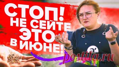 ОСТАНОВИТЕСЬ! ЭТО НЕЛЬЗЯ СЕЯТЬ В ИЮНЕ #посевиюнь #июнь #томат #редис #капустаА вы знали, что далеко не все культуры можно сеять в июне?Иначе это чревато тем, что они пойдут в стрелку или зацветут...