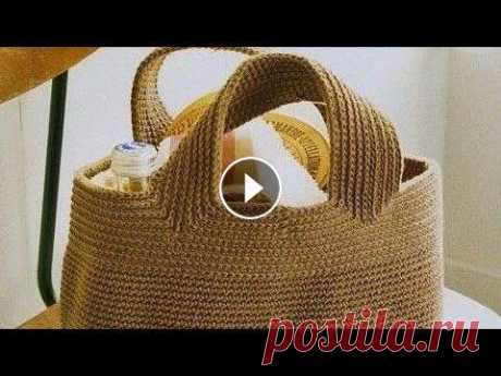 4 Топовые сумки крючком со схемами на лето Моя группа вк с моделями для вязания...