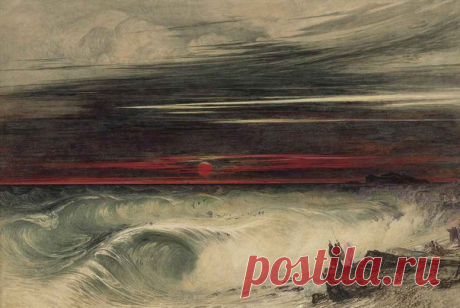 Джон Мартин (John Martin; 1789-1854). The Destruction of Pharaoh’s Host. 1836. / Удивительное искусство