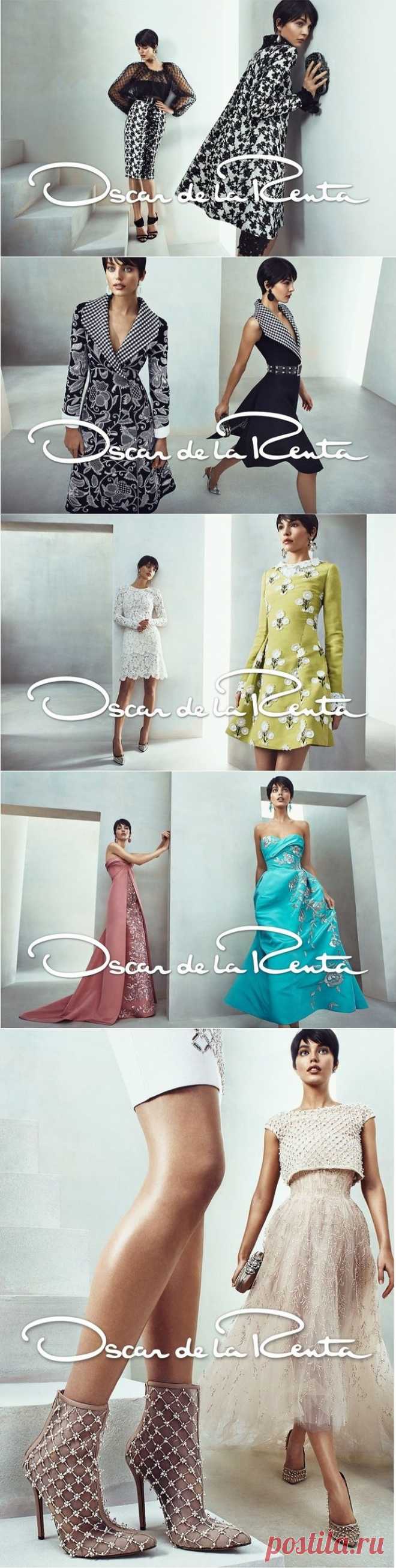 Рекламная кампания Oscar de la Renta весна-лето 2014