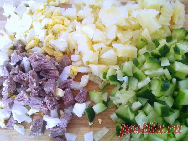 Окрошка «Деревенская»