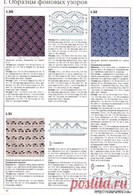 &quot;Школа вязания - 220 образцов для вязания крючком&quot;. Книга по рукоделию..