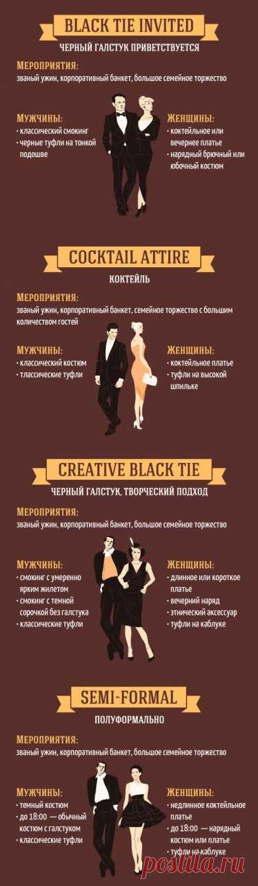 Основные правила дресс-кода