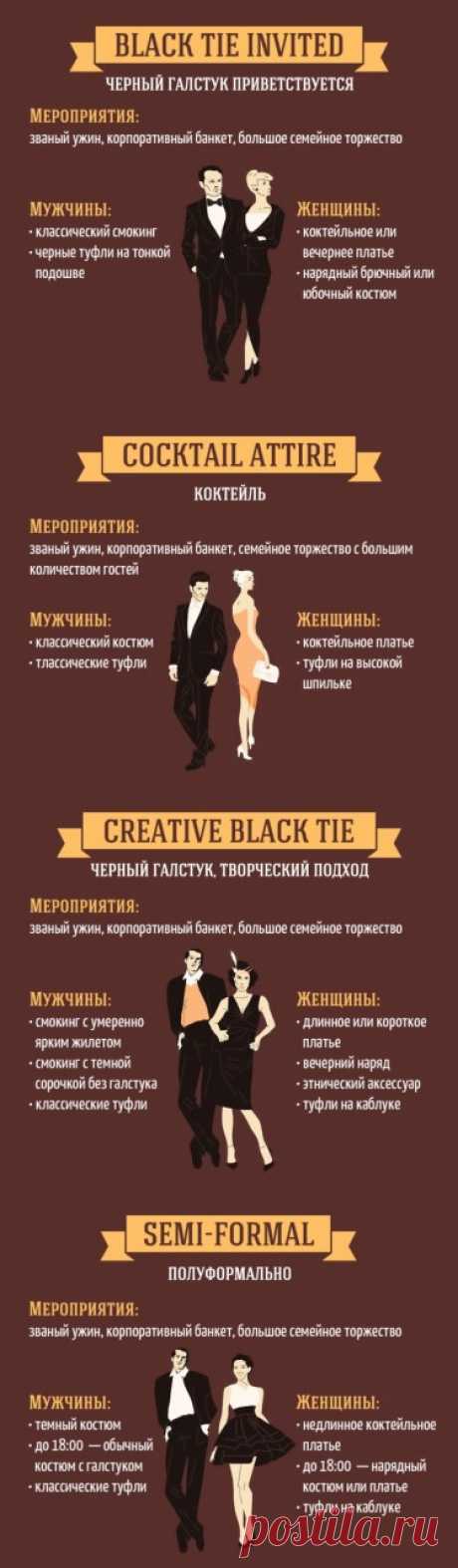 Основные правила дресс-кода