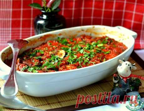 Запеченные баклажаны с помидорами – кулинарный рецепт