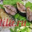 Скумбрия солёная из морозильной камеры Кулинарный рецепт