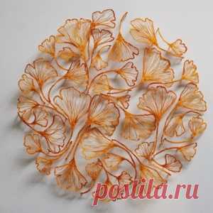 Изящная вышивка от австралийской рукодельницы Meredith Woolnough - МирТесен
