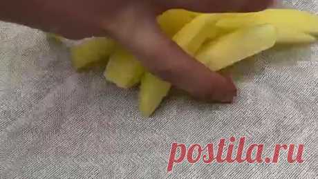 Хрустящий картофель фри без фритюра 🍟