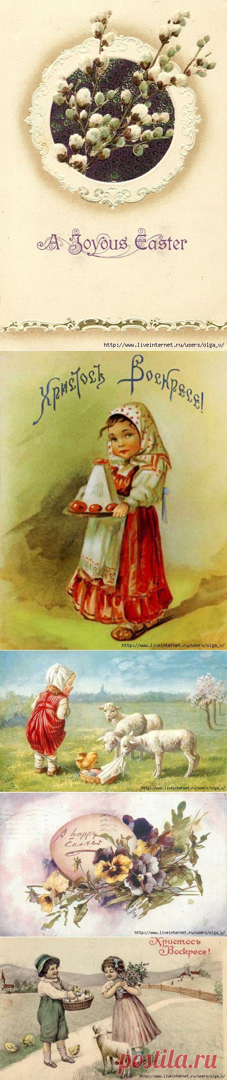 Пасхальные картинки для творчества.