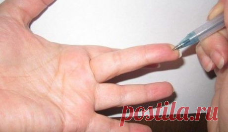 Точка на пальце, избавляющая от боли / Будьте здоровы