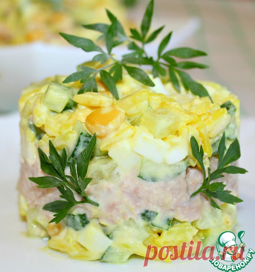 Салат "Монреаль" - кулинарный рецепт