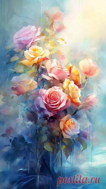 Пин на доске абстракция