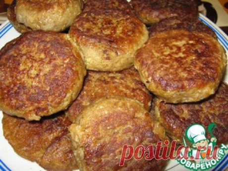 Котлеты из красноперки - кулинарный рецепт