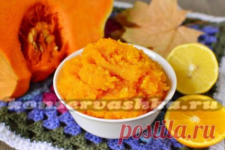 Варенье из тыквы с апельсином и лимоном, рецепт через мясорубку