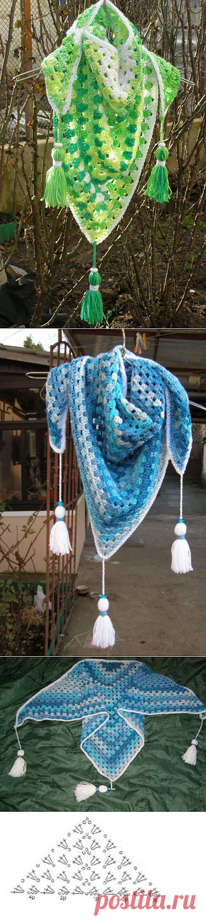 Бактус - шикарная альтернатива шарфам. | Своими руками