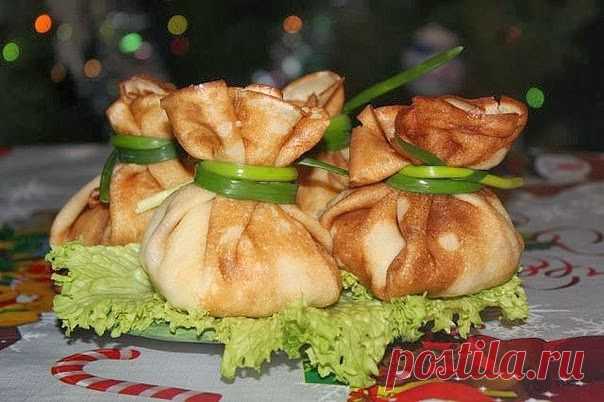 Блинные мешочки
