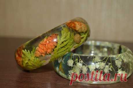 Браслеты из ювелирной смолы и полимерной глины / Surfingbird знает всё, что ты любишь