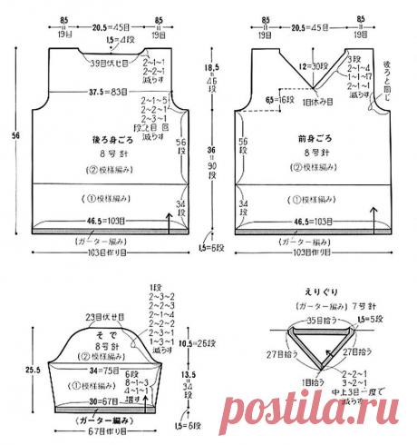 3 японских ажурных вязаных модели со шляпкой и сумкой впридачу. Схемы прилагаются | Сундучок с подарками | Дзен
