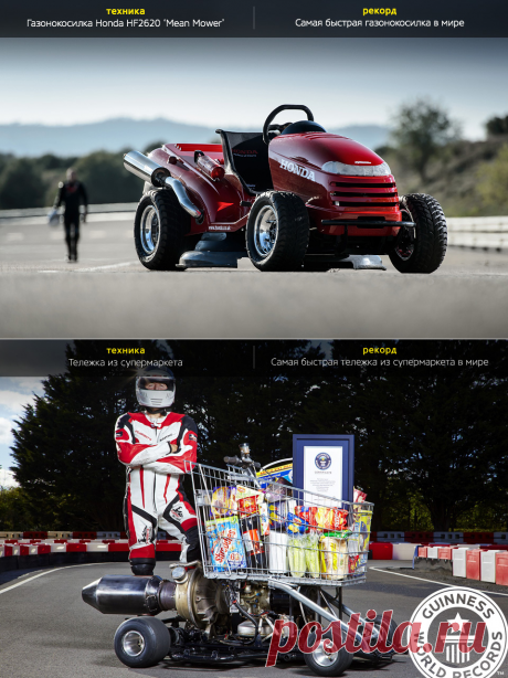 Самые странные транспортные средства, попавшие в Книгу Гиннесса — Фото — Селектор — Motor