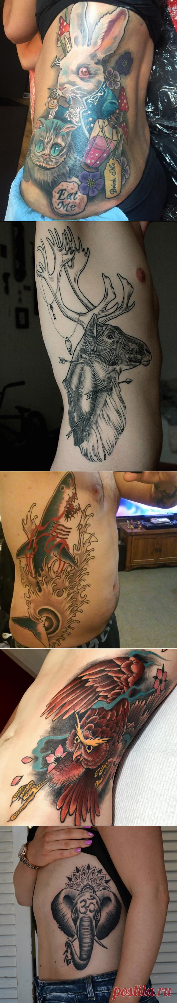 30 Versatile Rib Tattoos For Guys & Girls - Best types